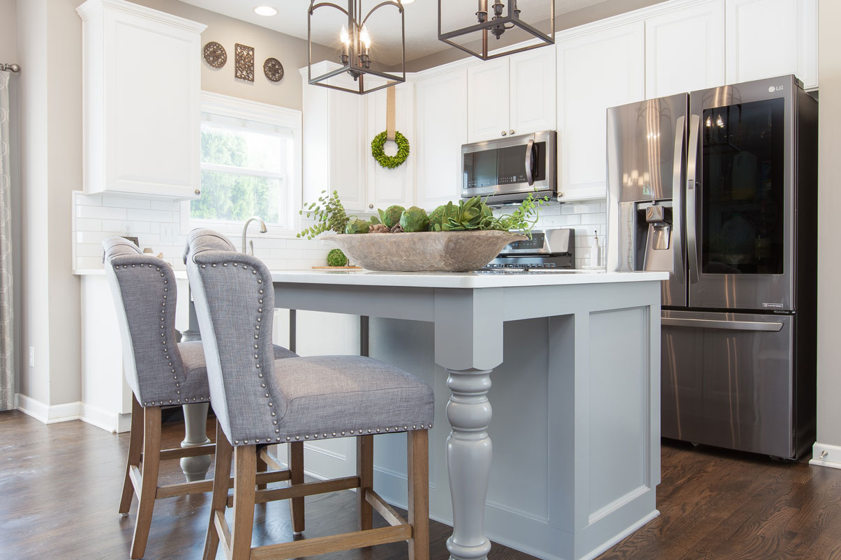 Gray + White Kitchen Remodel