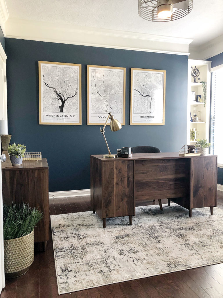 OUR FAVORITE PAINT COLORS PEACE AND PINE DESIGNS SHERWIN WILLIAMS BLUE NOTE OFFICE
